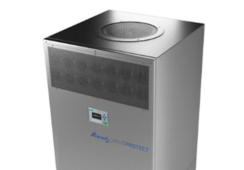 In cooperation with our German partner in the field of air conditioning we developed for you a mobile air filtration unit VirusProtect.
It kills 99.995% of all bacteria, fungi, allergens and microbes in the air thanks to the built-in HEPA filter.
It does not need any additional devices such as UV-C light or heat sources. It works purely passively. As a result, no hazardous substances are present during operation.